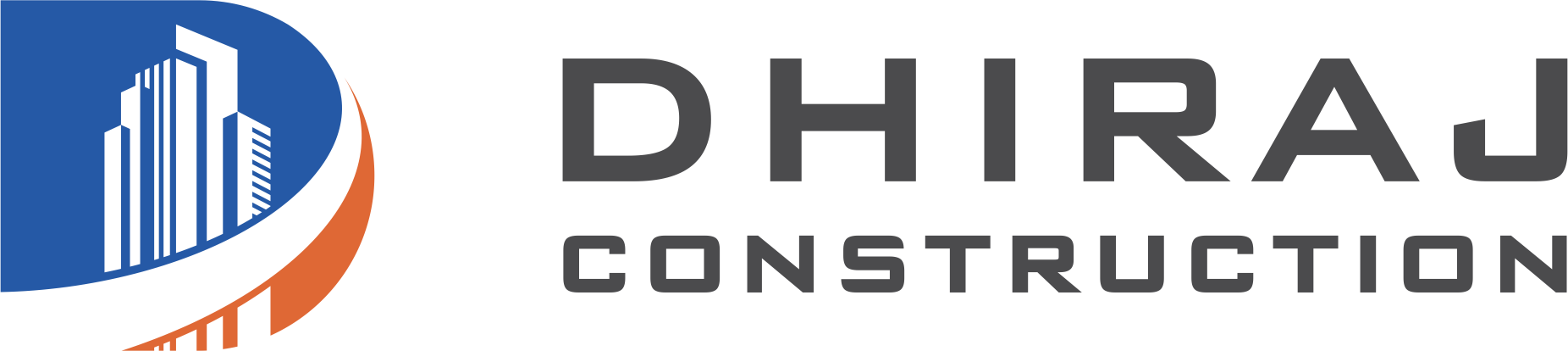 Dhiraj Construction Logo